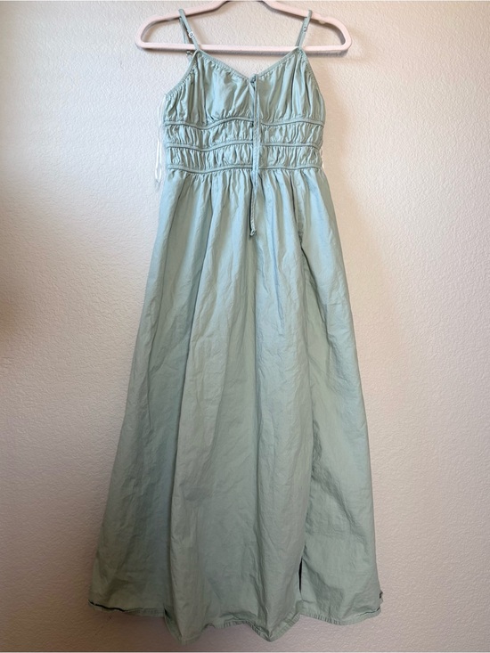 Altar'd State Dresses & Skirts - Altar’d State Sage Green Smocked Maxi Dress Size Small Boho Cottagecore